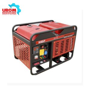 موتور برق دیزلی کوپله ایران تک فاز کوپ مدل KDF12000-MXE