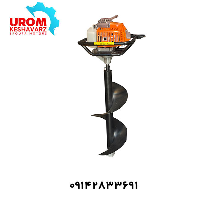 چاله کن 68 سی سی گیربکسی استیلمن STEELMAN 68cc