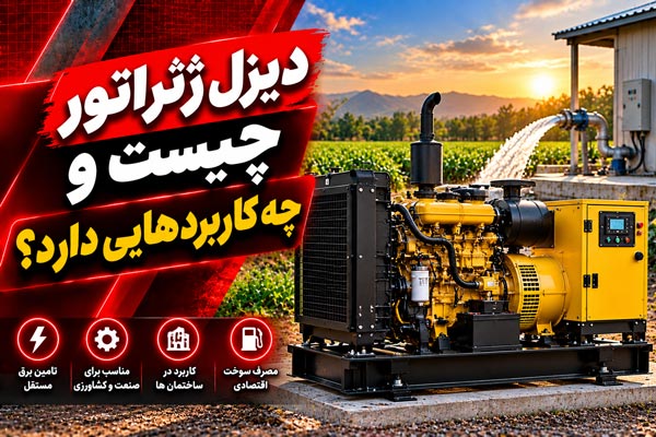 دیزل ژنراتور چیست و چه کاربردهایی دارد؟